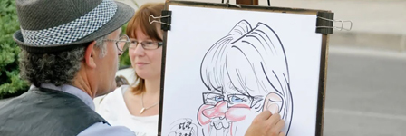 corporate event caricaturist in-philadelphia-pa