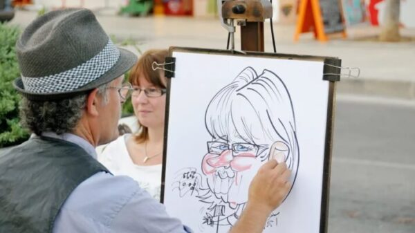 corporate caricatures in St Petersburg, FL